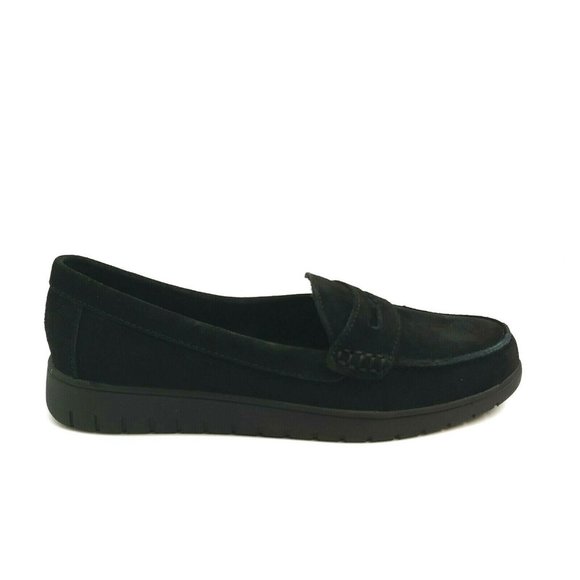 Lands' End Shoes Lands End Suede Lightweight Comfort Loafer 65